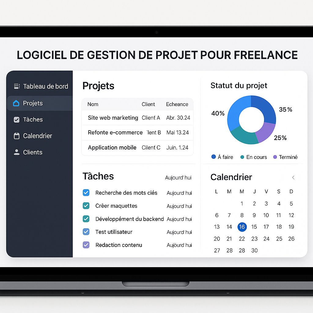 optimisez la gestion de vos clients et projets freelance avec ces outils efficaces. découvrez des solutions pratiques pour améliorer votre productivité, faciliter la communication et assurer le suivi de vos activités professionnelles.