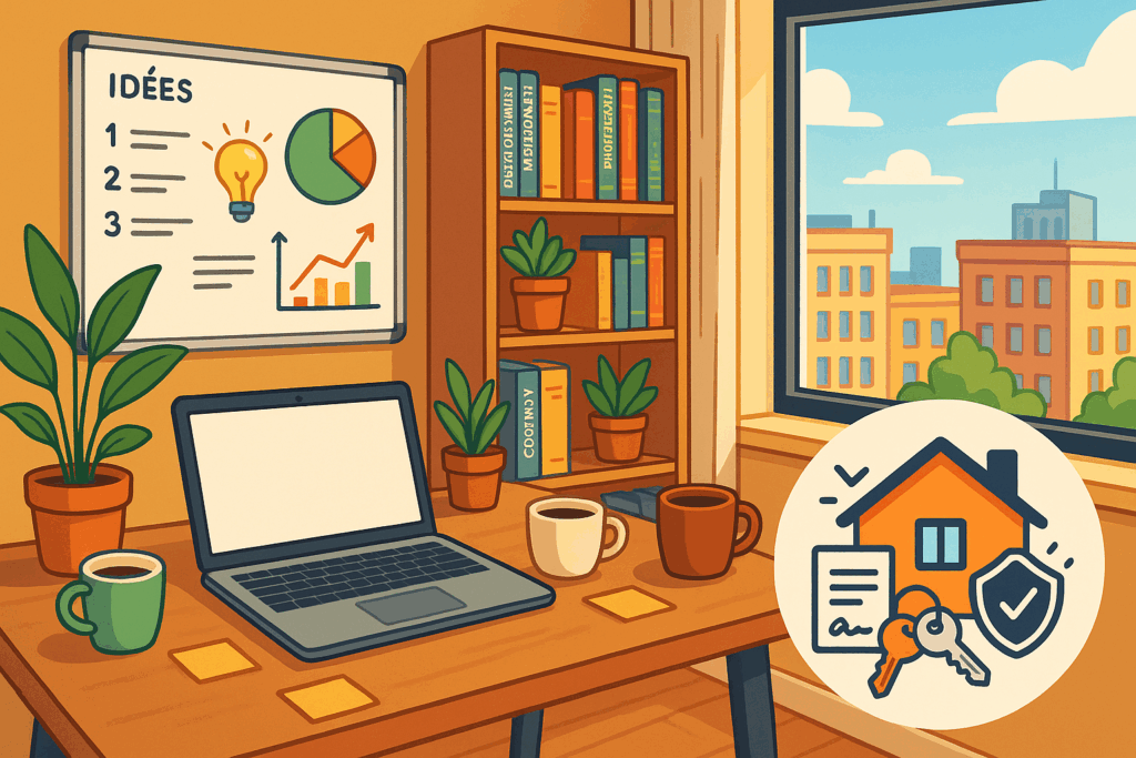 Doit-on adapter son assurance habitation pour une activité freelance ?